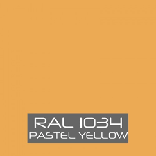 RAL 1034 Pastel Yellow Aerosol Paint